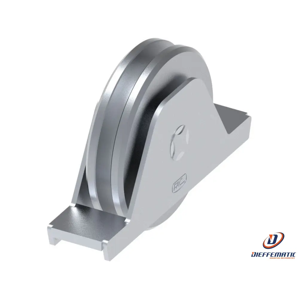 Ruota D.90 Gola U Con Supporto Interno Fac 109 Va1203.090 Automazione Garanzia