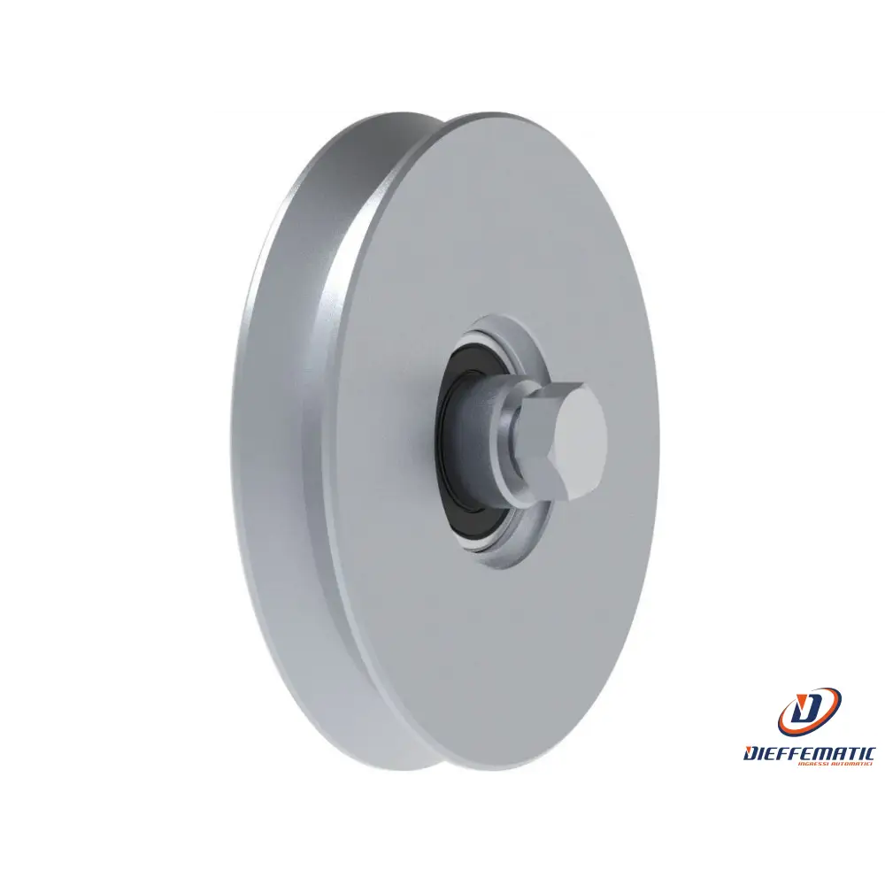 Ruota Inox D.90 V Con 1 Cuscinetto Fac 1305 Va1101.090.I Automazione Originale