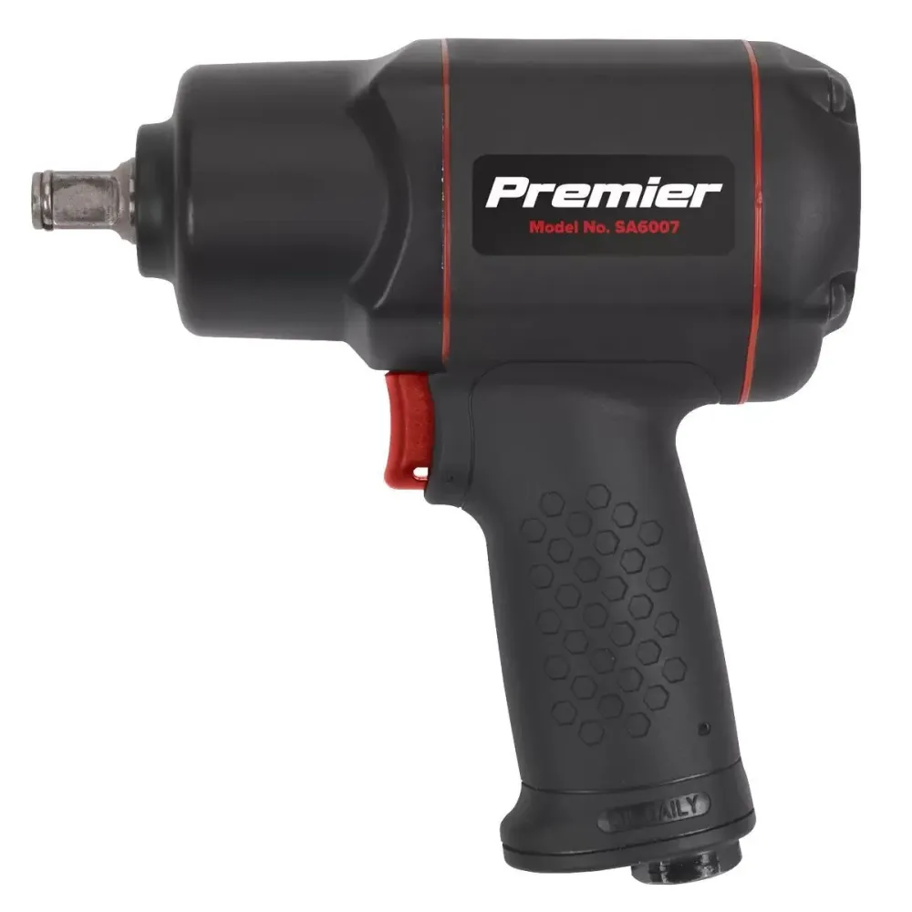 Sangle de fixation Sealey SA6007 1/2"Sq Drive Composite Air Impact Wrench Twin Hammer