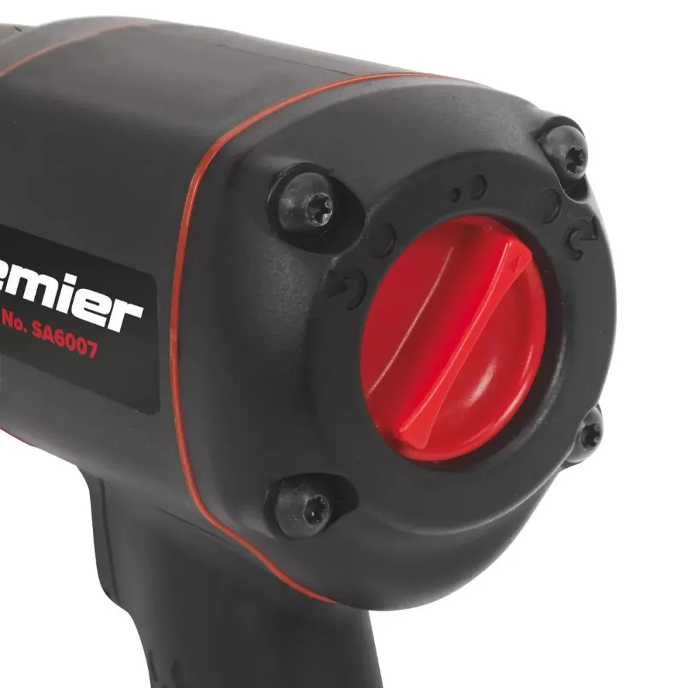 Sangle de fixation Sealey SA6007 1/2"Sq Drive Composite Air Impact Wrench Twin Hammer
