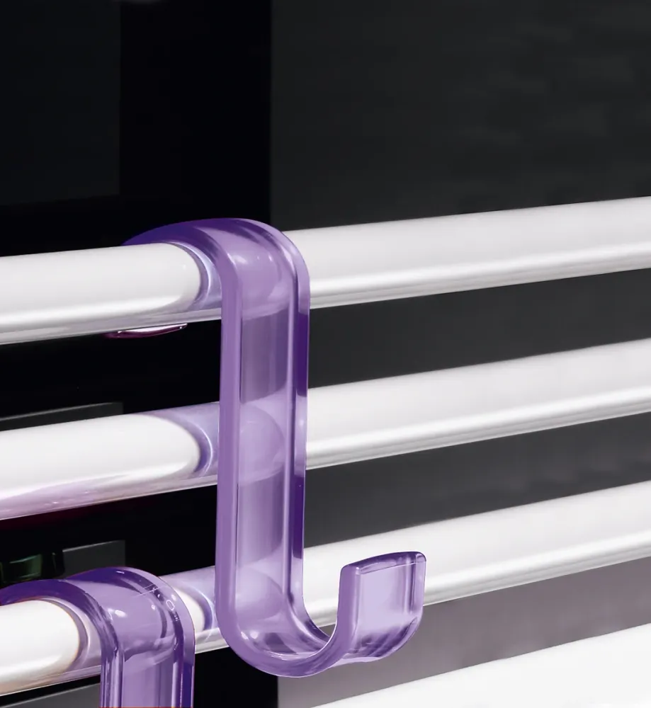 Appendiabiti pour radiateur modèle Merlino - Lilas