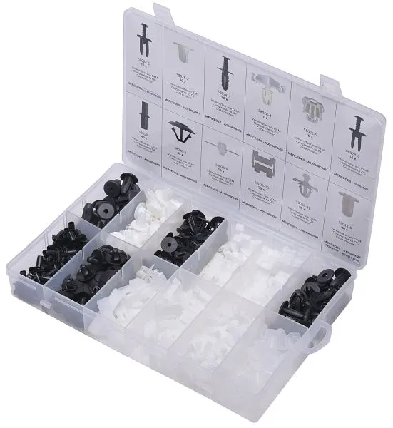 Assortiment de clips de fixation SW-Stahl Mercedes-Benz 270 pièces S8028 choisir à bas prix