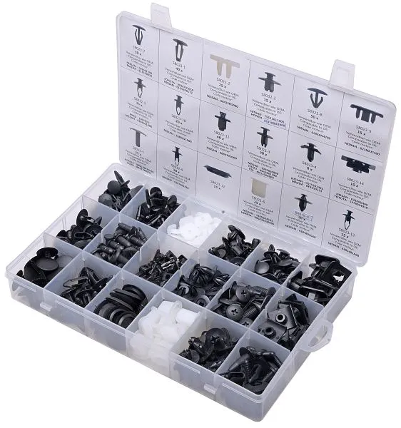 Assortiment de clips de fixation SW-Stahl Nissan 408 pièces S8023 magasiner à bas prix