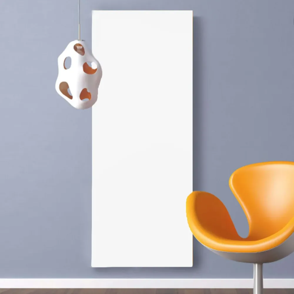 Radiateur électrique à plaque modèle Perfetto 110x30 cm - Blanc