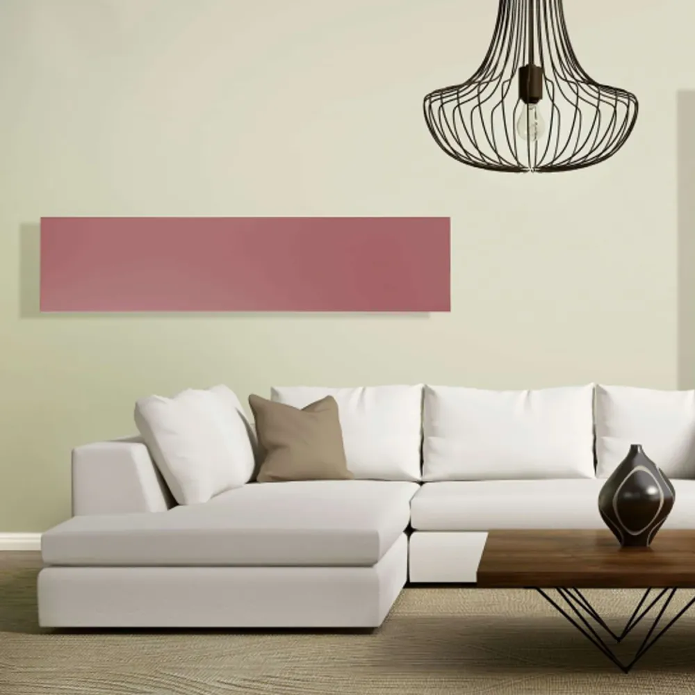 Radiateur électrique à plaque modèle Perfetto 110x30 cm - Blanc