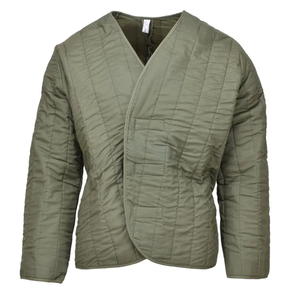 Protection Quad Sous-vêtement thermique militaire tchèque d'origine, doublure olive, doublure pour temps glacial, NEUF