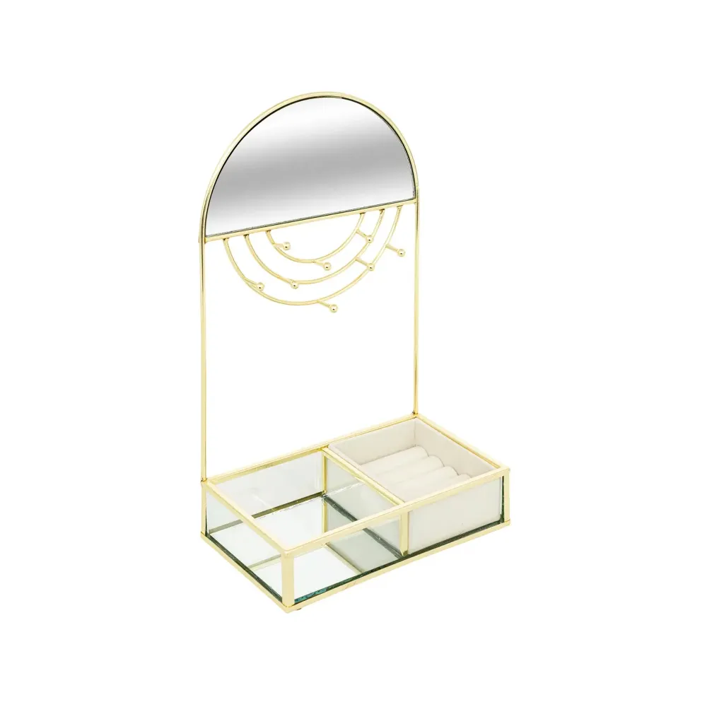 Atmosphera Isra Gold Plated Acier Jewellery Holder Gold