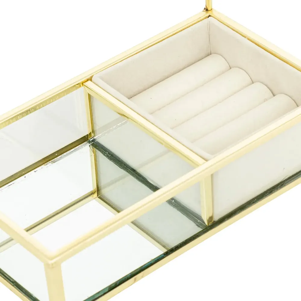 Atmosphera Isra Gold Plated Acier Jewellery Holder Gold