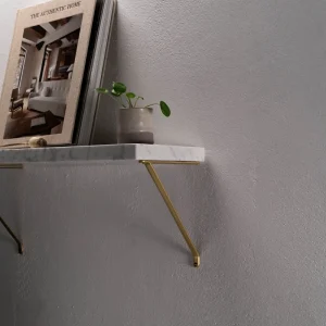 Brixton Support d'étagère 200mm - Laiton Démodé