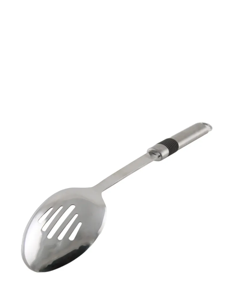 Legend Stainless Steel Slotted Spoon - Argenté par SW-MOTECH
