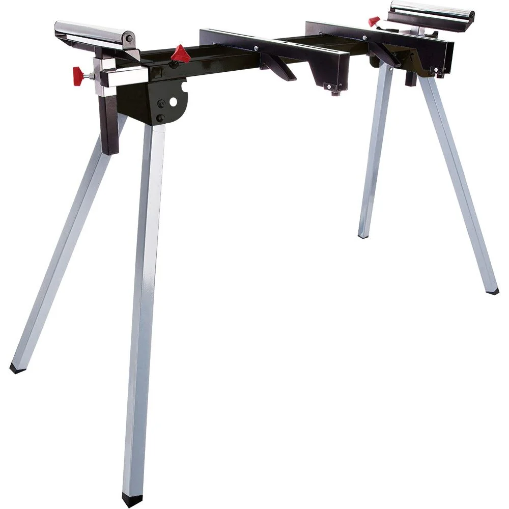 Support GPS moto Excel Standard Mitre Saw Leg Stand Extendable Roller