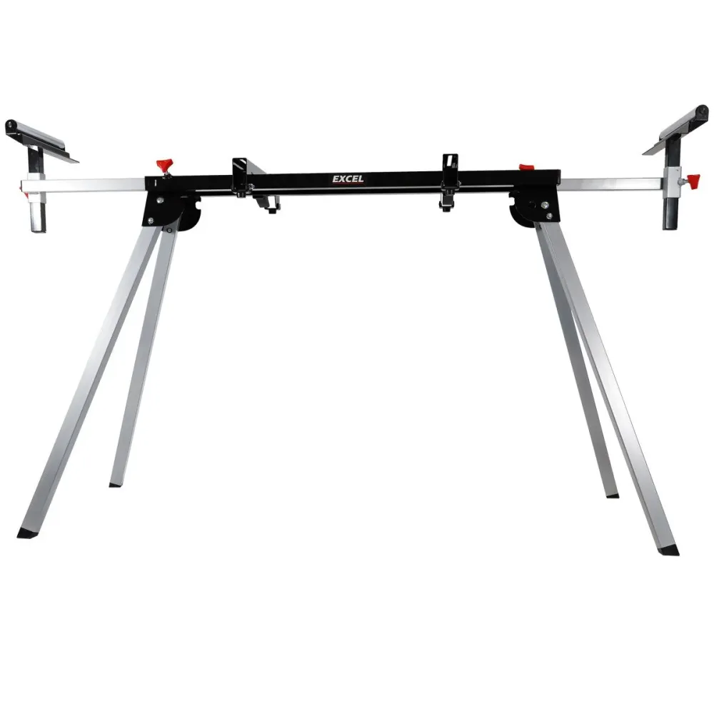 Support GPS moto Excel Standard Mitre Saw Leg Stand Extendable Roller