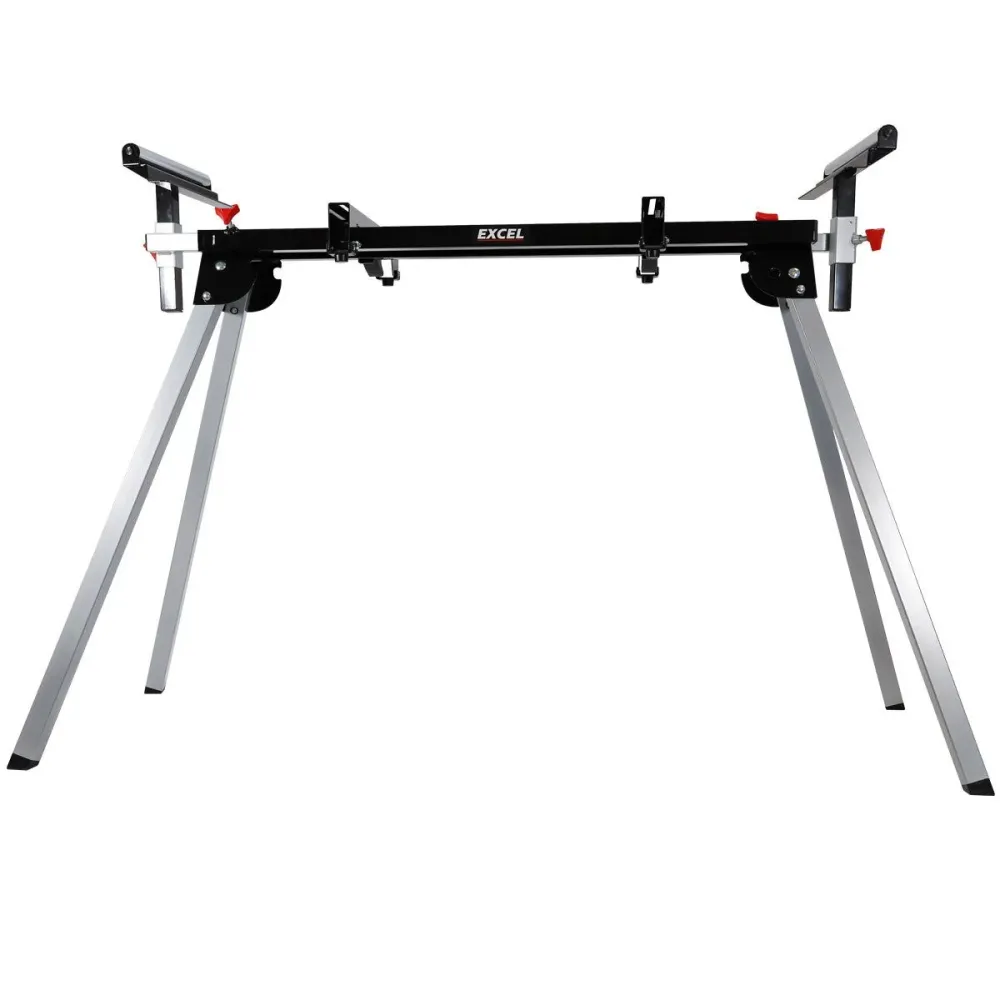 Support GPS moto Excel Standard Mitre Saw Leg Stand Extendable Roller