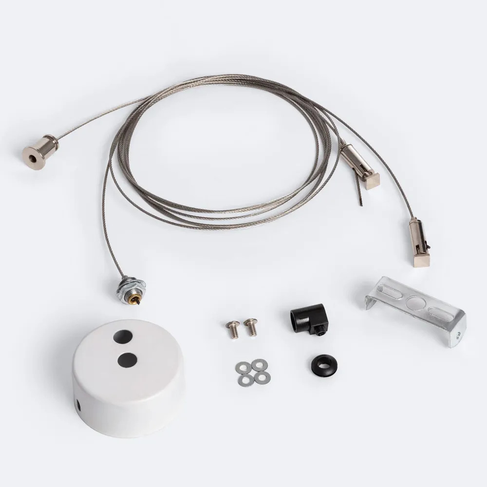 Amortisseur arrière Kit de suspension pour ligne LED 40W 1200mm UGR19 modèle Utah