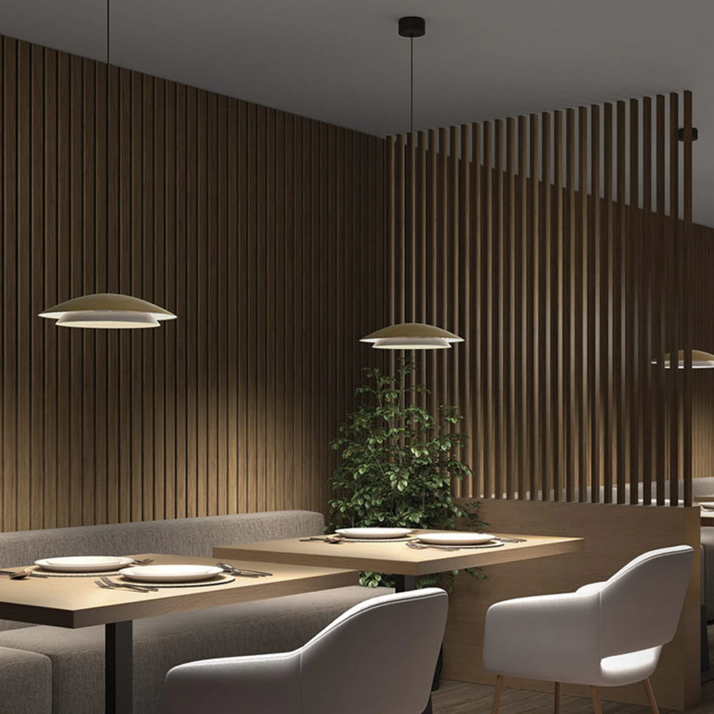 Amortisseur arrière LEDS-C4 Noway Modeste Light Life centré, dorée