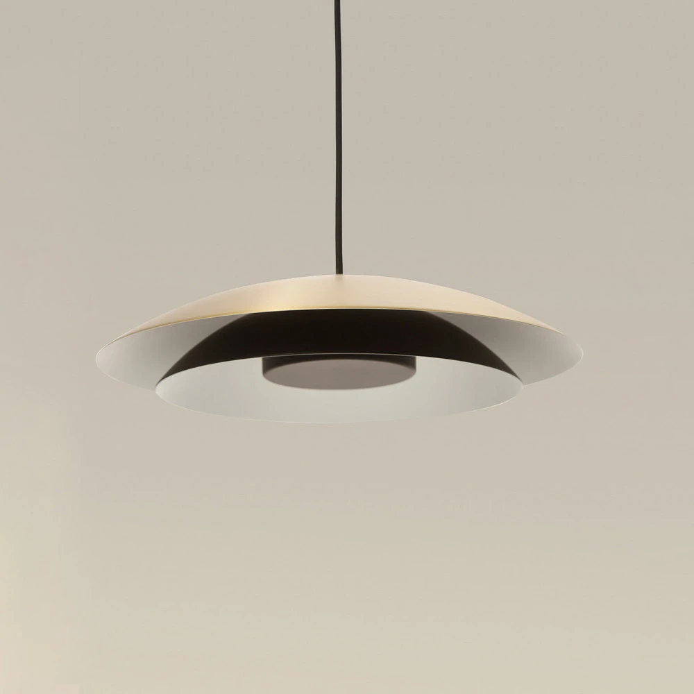 Amortisseur arrière LEDS-C4 Noway Modeste Light Life centré, dorée
