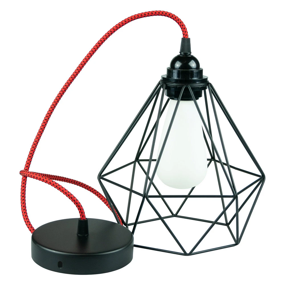 Amortisseur arrière SEGULA Diamant suspension en noir et rouge