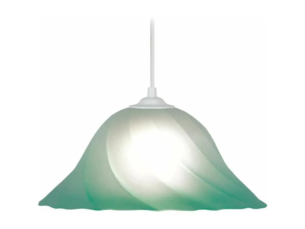 Amortisseur arrière SPIRAL - Suspension dôme verre vert