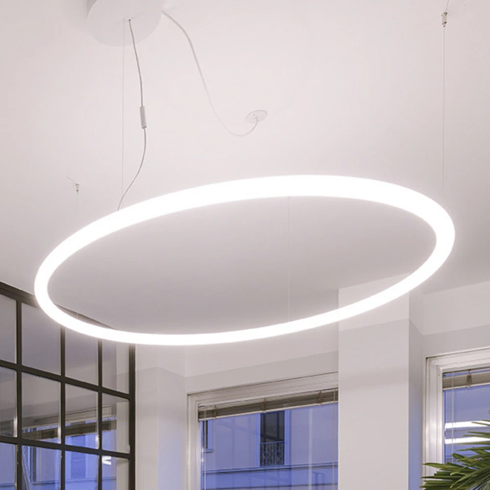 Artemide Alphabet light circular suspension 155