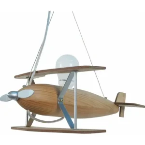 AVION - Suspension avion bois naturel pour quads utilitaires