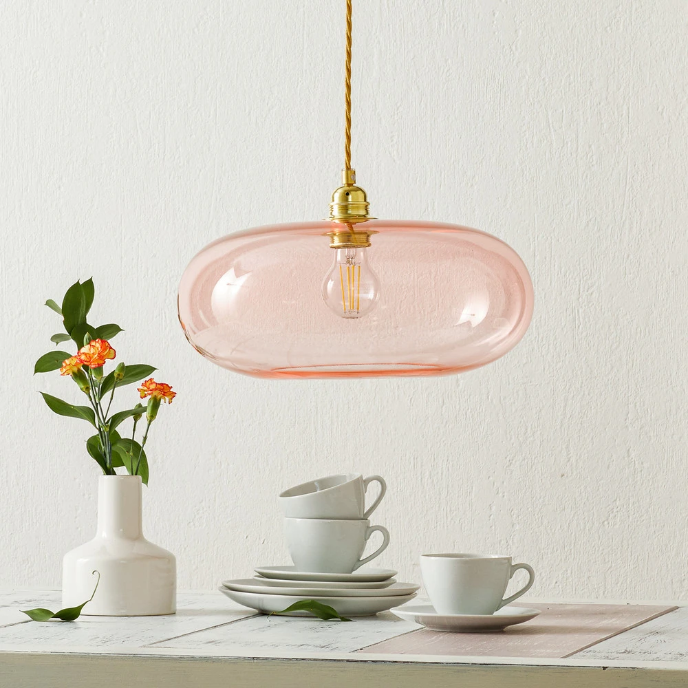 Certifié OEM EBB & FLOW Horizon suspension dorée-rose Ø 36 cm