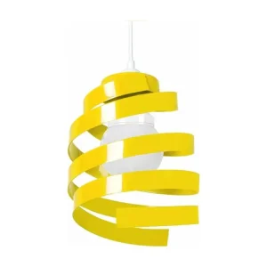 Chaîne de transmission BARBER POLE - Suspension géométrique métal jaune
