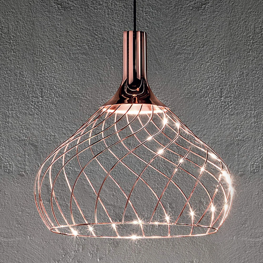 Chaîne de transmission Look cage - suspension LED Mongolfier_P2