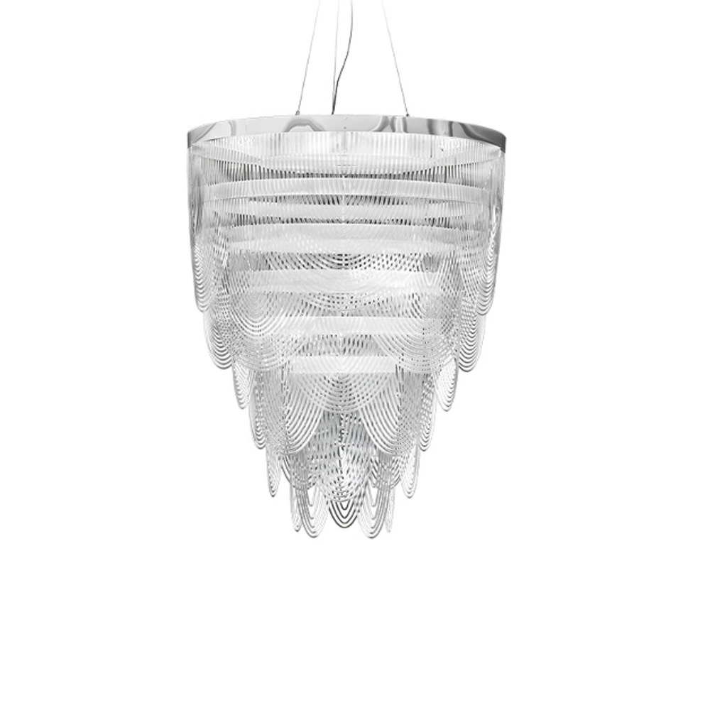 Échappement complet Slamp Ceremony S suspension Ø 55 cm, fumé