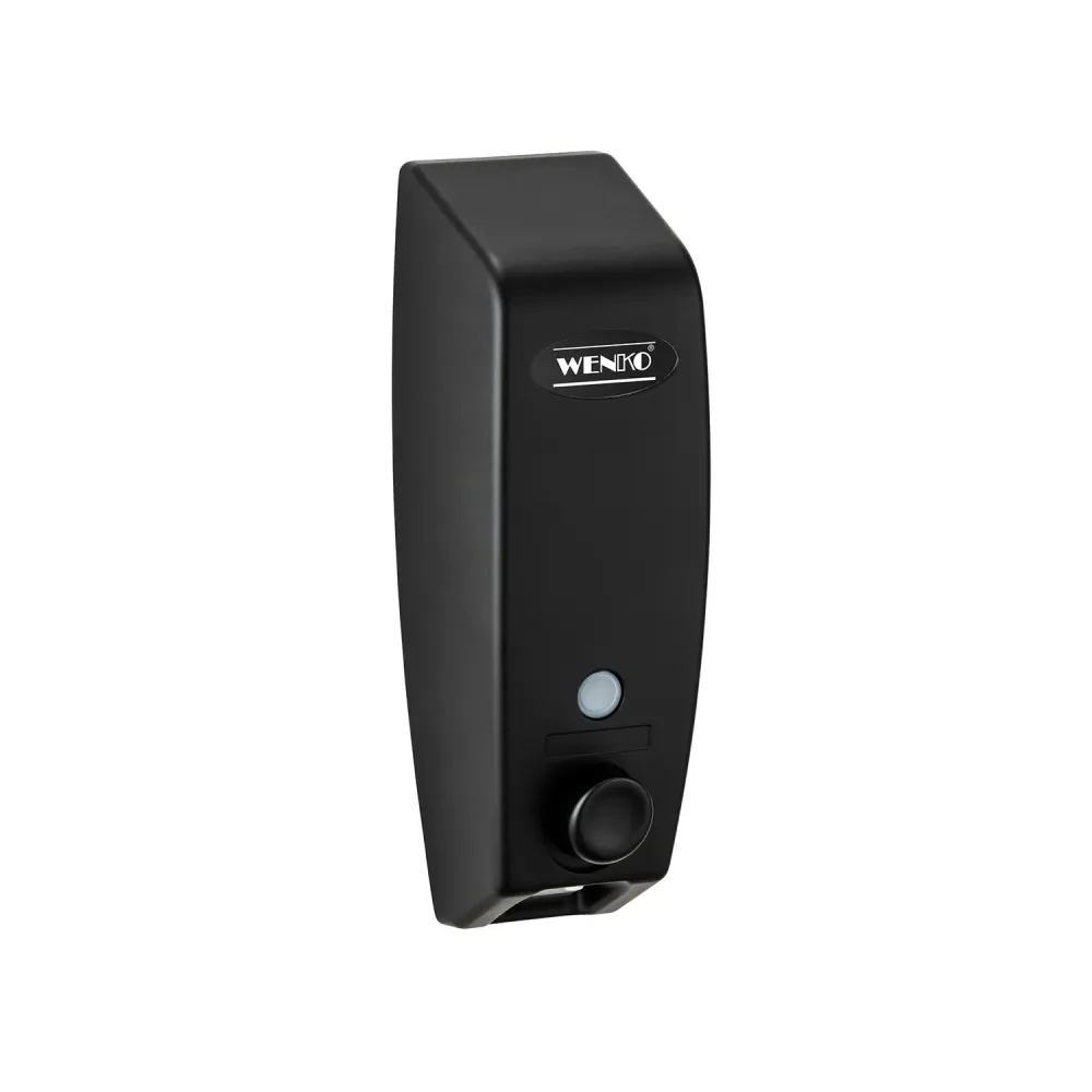 Dispenser Sapone Con 1 Scomparto Nero 450ml