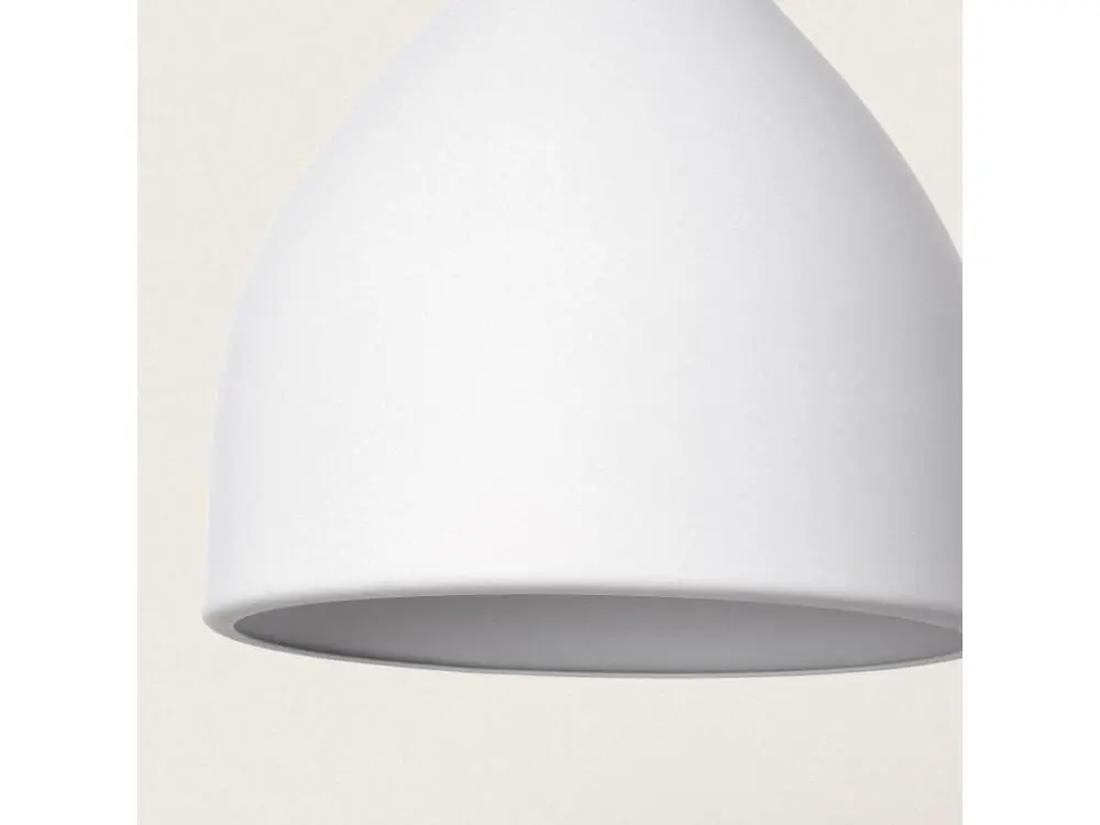 Disque de frein perforé Ledkia Suspension Métal et Bois Karlek Blanc