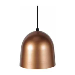 ELIOT - Suspension cloche métal cuivre en acier inoxydable