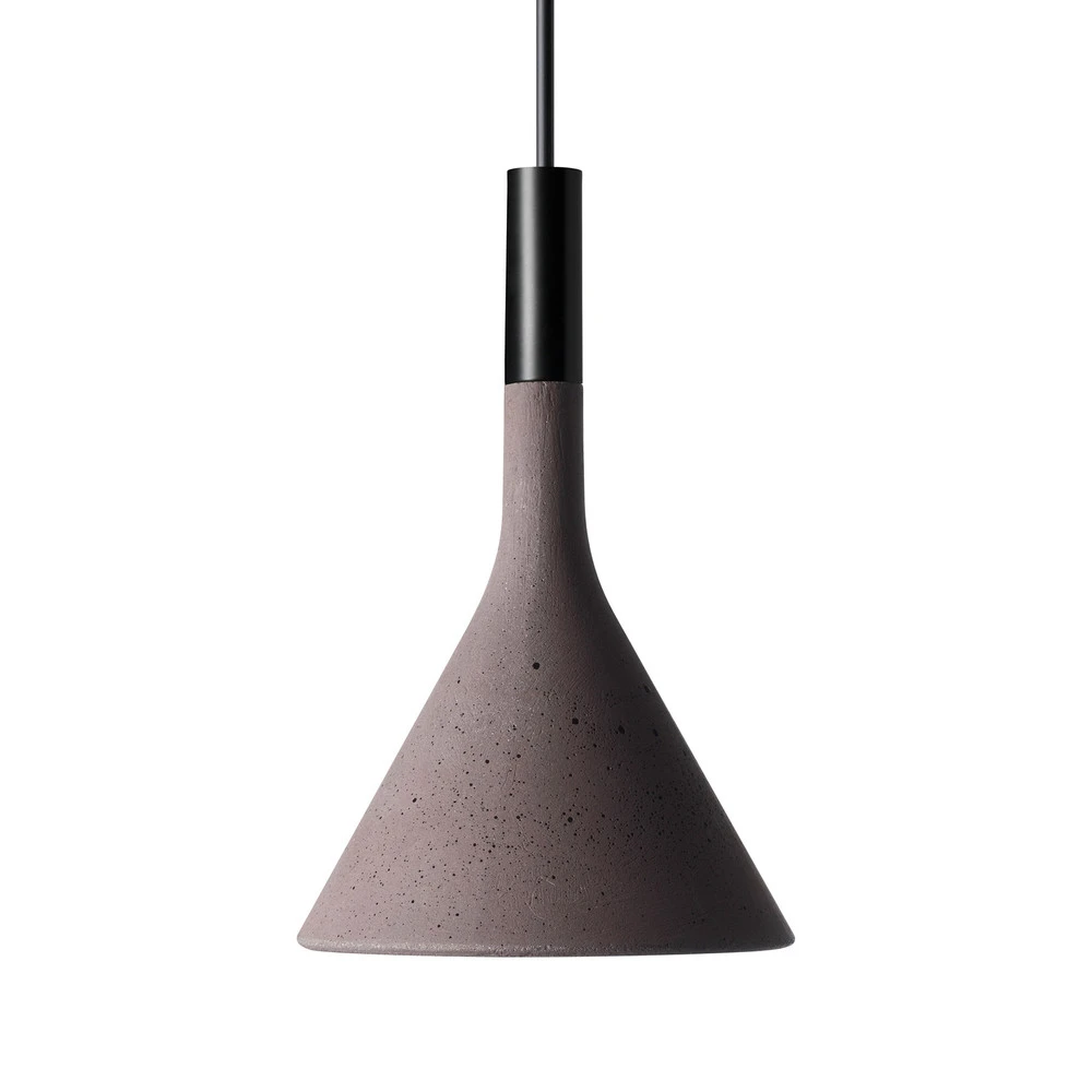 Filtre à air sport Foscarini Aplomb Compact suspension en béton brune