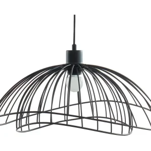 Filtre à air sport Suspension filaire - Fer - D. 47 x H. 120 cm - Noir - MANIA