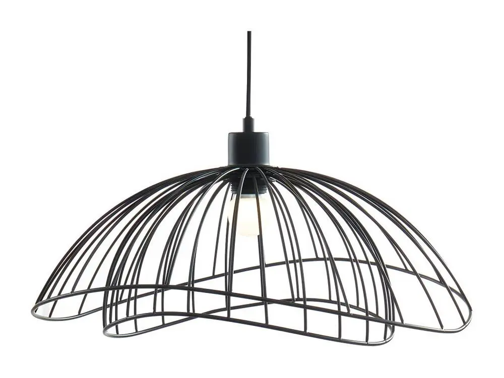 Filtre à air sport Suspension filaire - Fer - D. 47 x H. 120 cm - Noir - MANIA