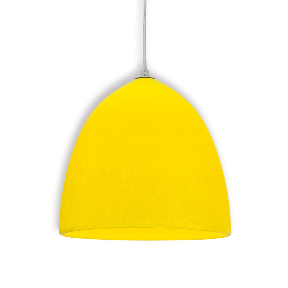 Filtre à air sport Suspension en silicone Fancy, jaune