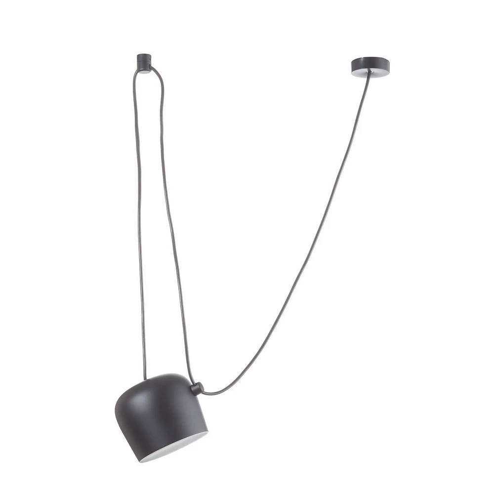 FLOS Aim Petit suspension LED, noire