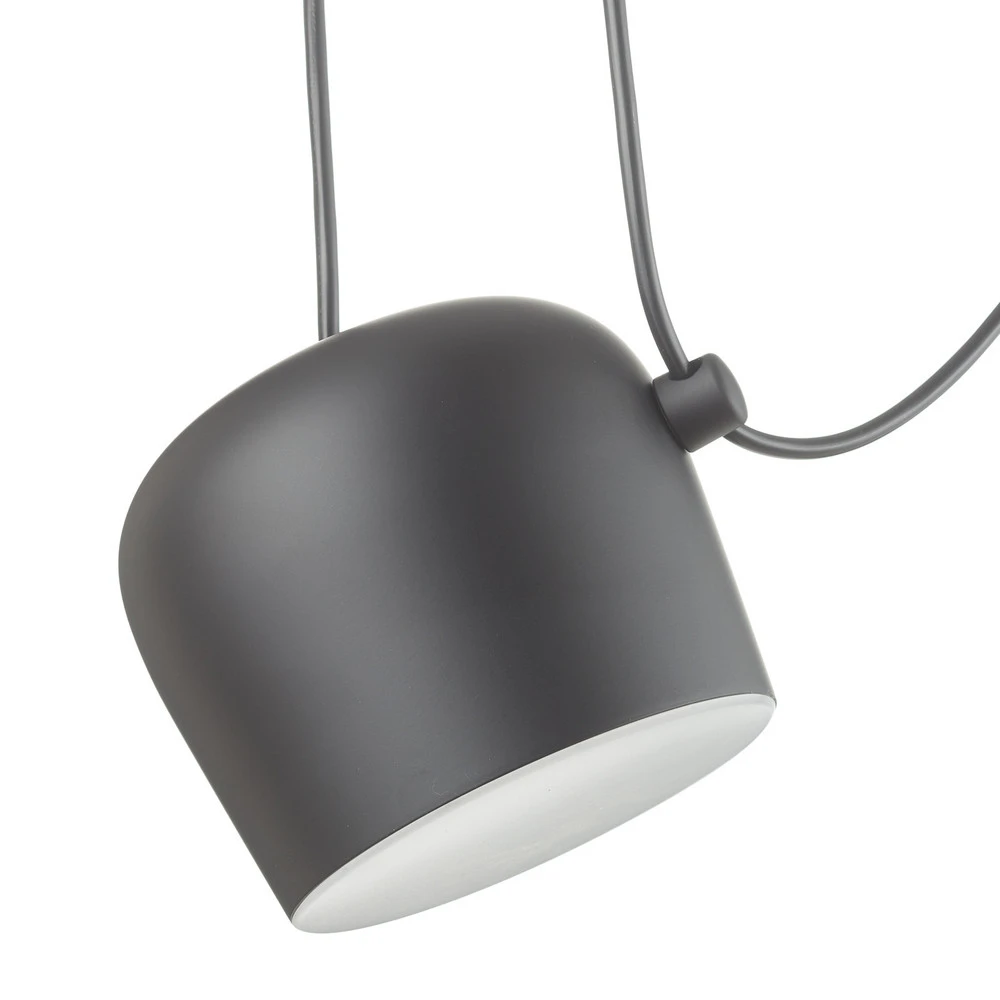 FLOS Aim Petit suspension LED, noire