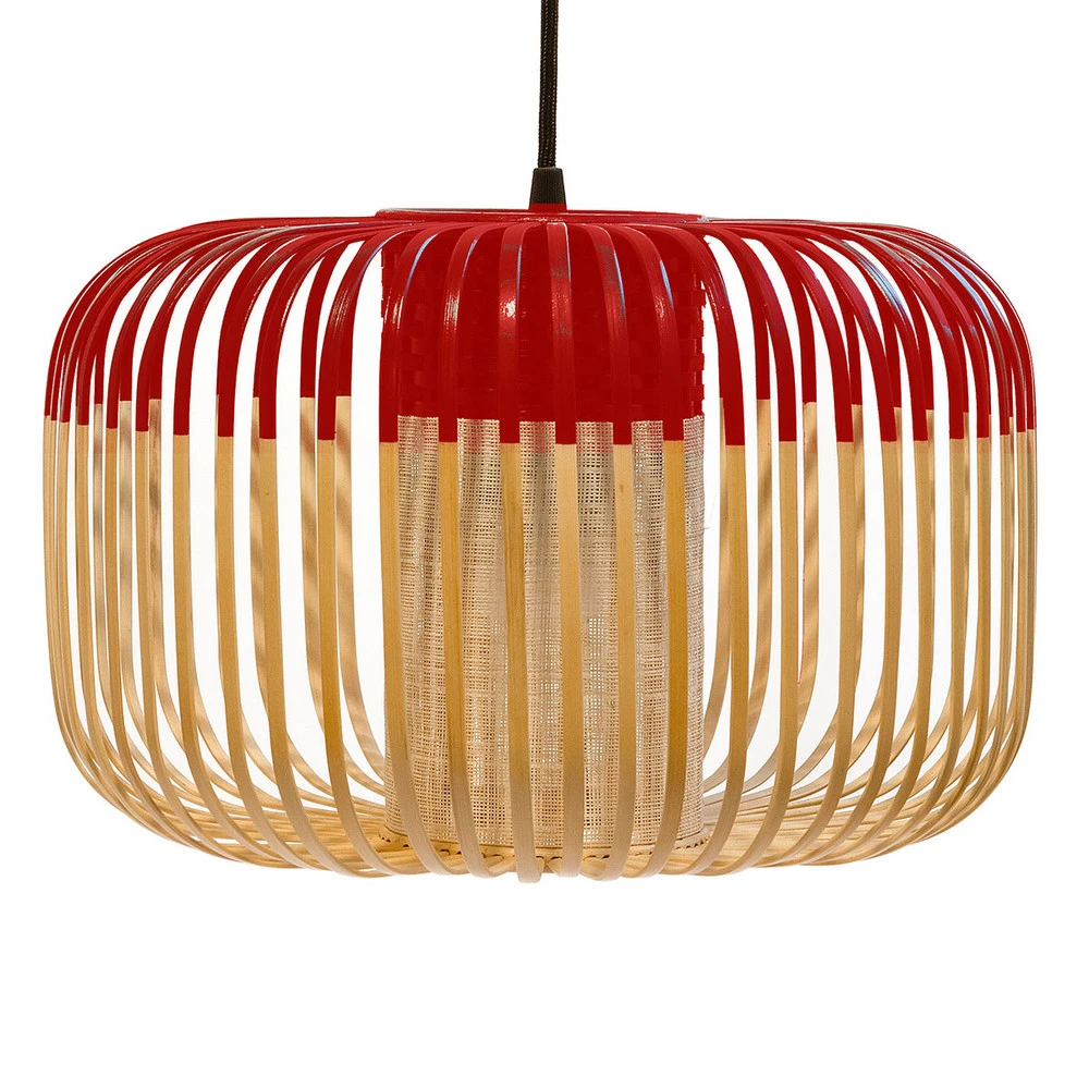 Forestier En bambou Light S suspension 35 cm rouge