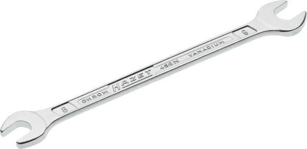 Clé à fourche double Hazet profil hexagonal extérieur 8 x 9 mm 450N-8X9 obtenir à bas prix