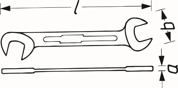 Clé à fourche duo Hazet profil hexagonal extérieur 32 mm 440-3.2 acheter à bas prix
