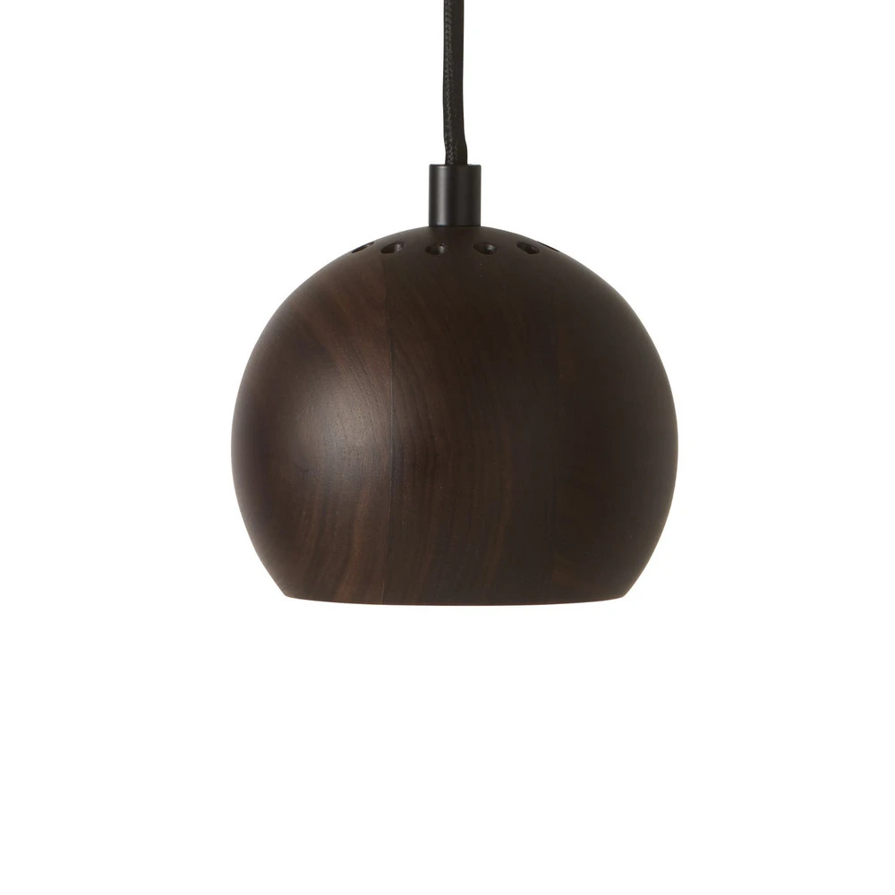 FRANDSEN suspension Ball, noyer, Ø 12 cm, bois par Akrapovič