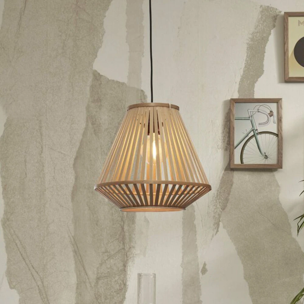 GOOD & MOJO Merapi suspension 30x30 naturel avec joints neufs