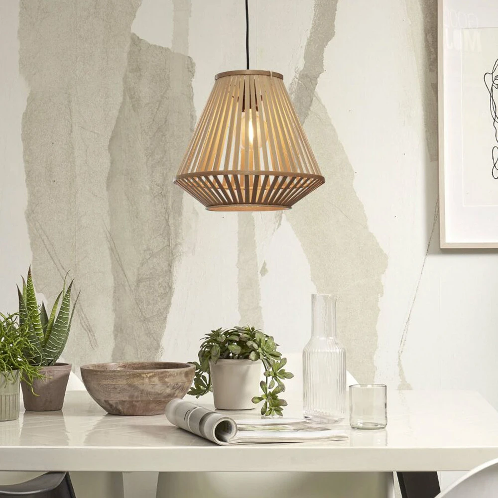 GOOD & MOJO Merapi suspension 30x30 naturel avec joints neufs