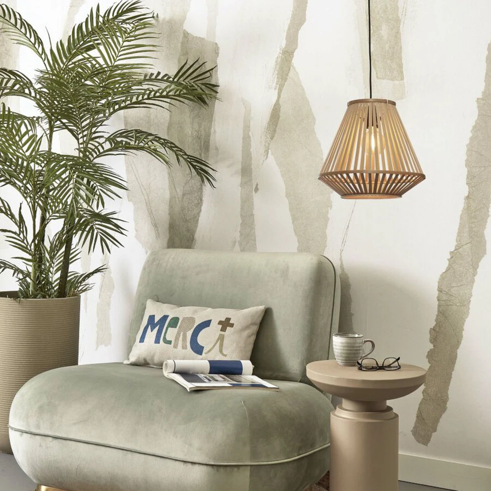 GOOD & MOJO Merapi suspension 30x30 naturel avec joints neufs