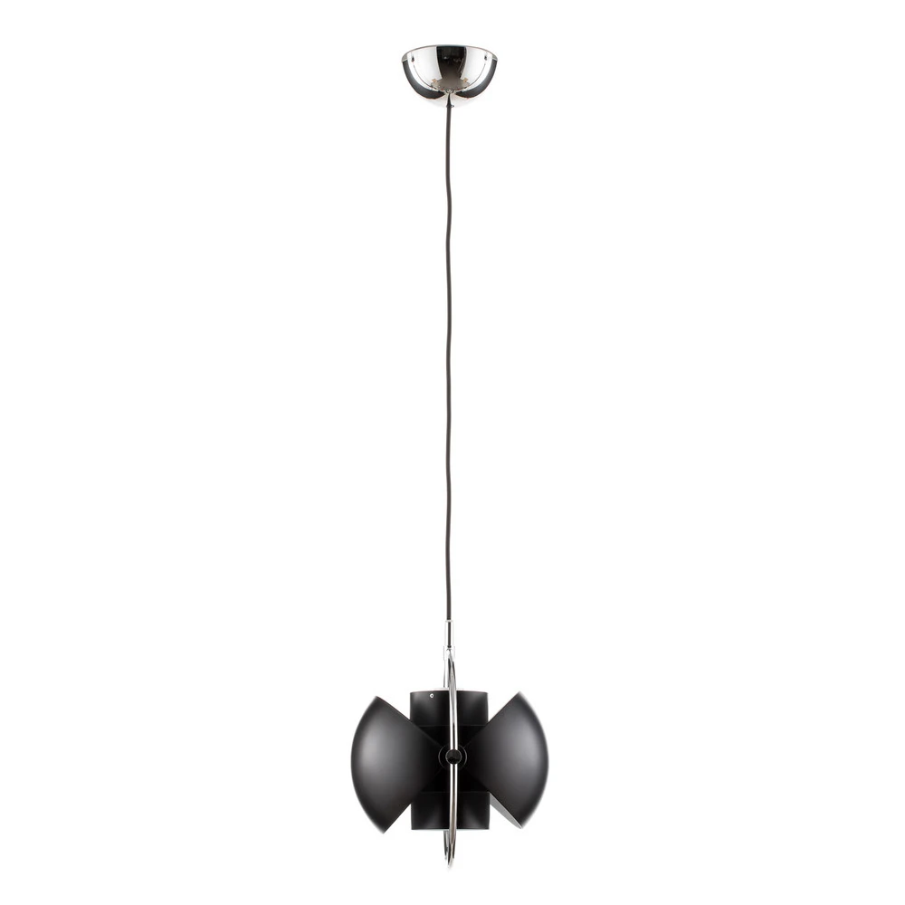 GUBI Suspension Multi-Lite, Ø 27 cm, chrome/noir par Akrapovič