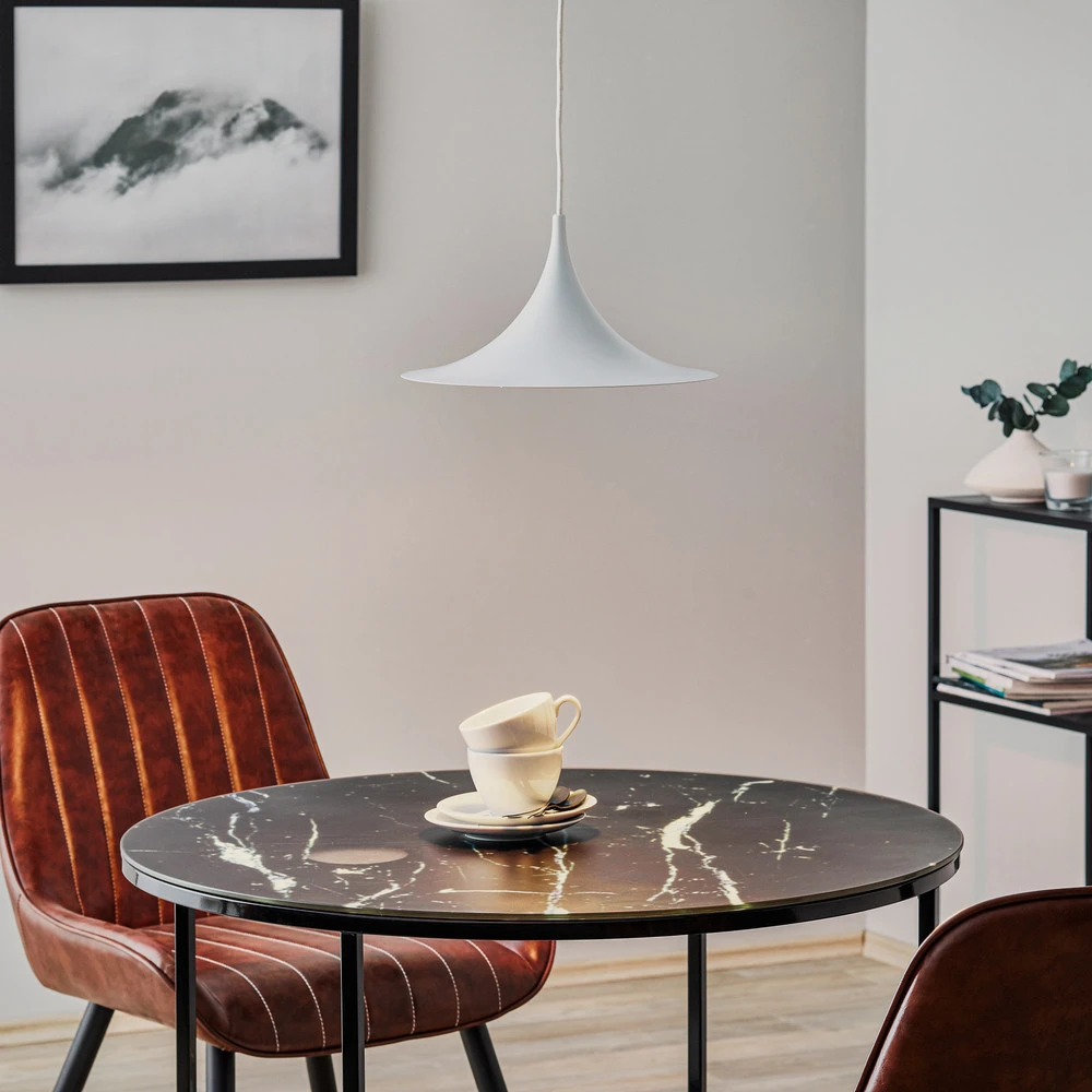GUBI Suspension Semi, Ø 30 cm, blanc avec Garantie Constructeur