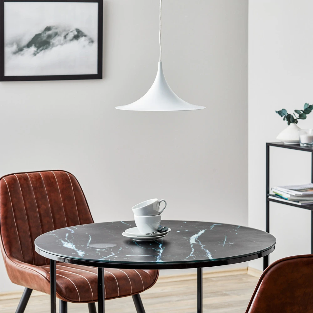 GUBI Suspension Semi, Ø 30 cm, blanc avec Garantie Constructeur
