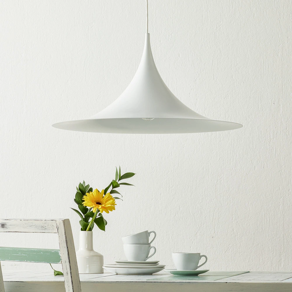 GUBI Suspension Semi, Ø 60 cm, blanc pour amélioration performances