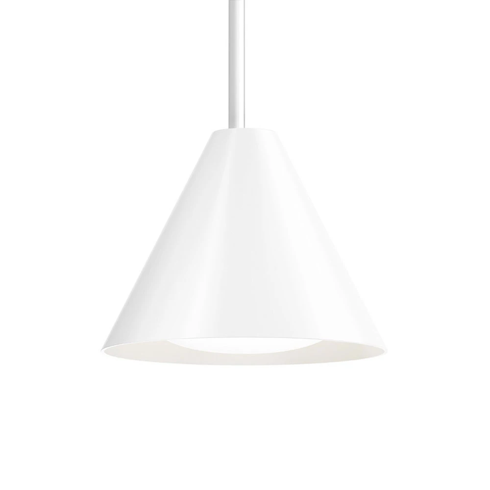 Haute Performance Louis Poulsen Keglen suspension LED 17,5cm blanche