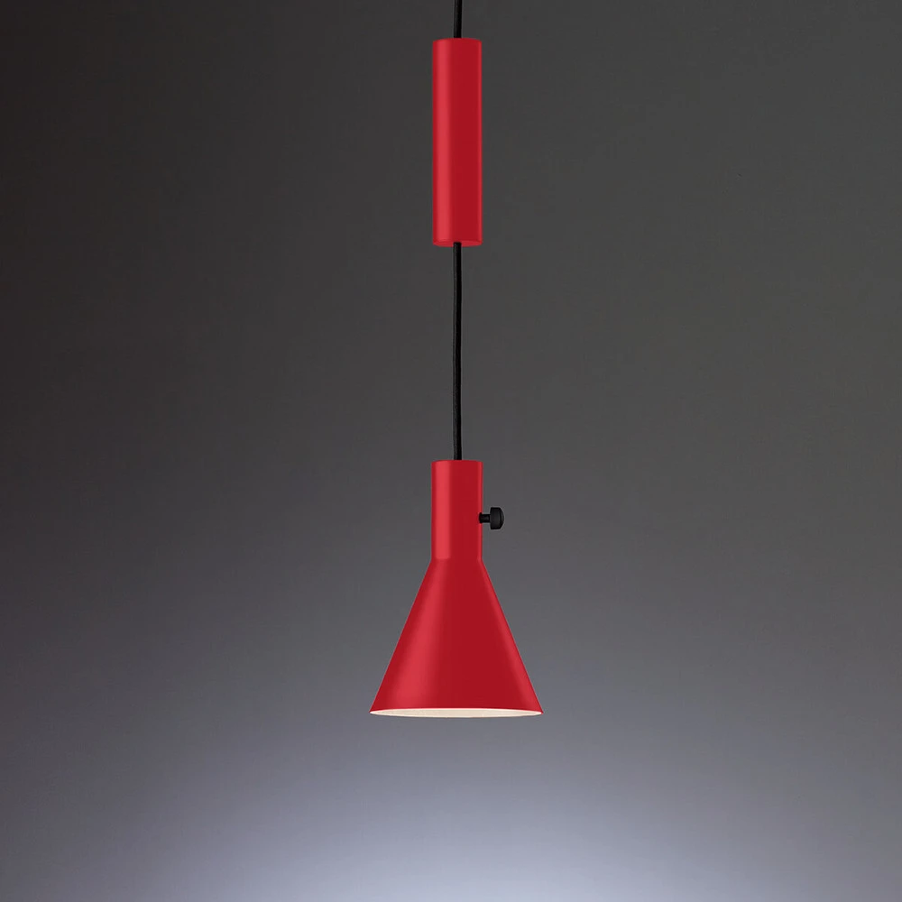 Haute Performance Suspension LED ultra-moderne Eleu en rouge